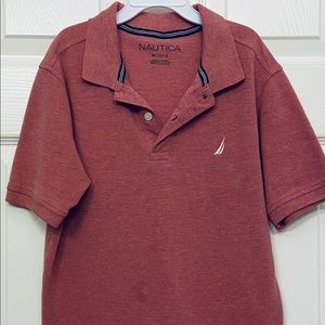 Boy’s Short Sleeve Nautica 10-12 Red Shirt